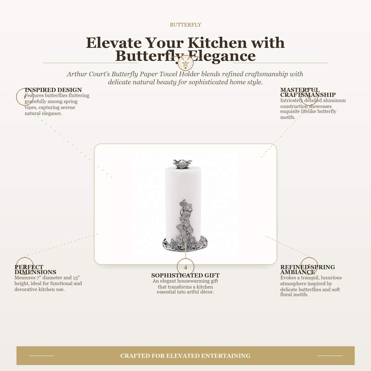 Butterfly Paper Towel Holder 11