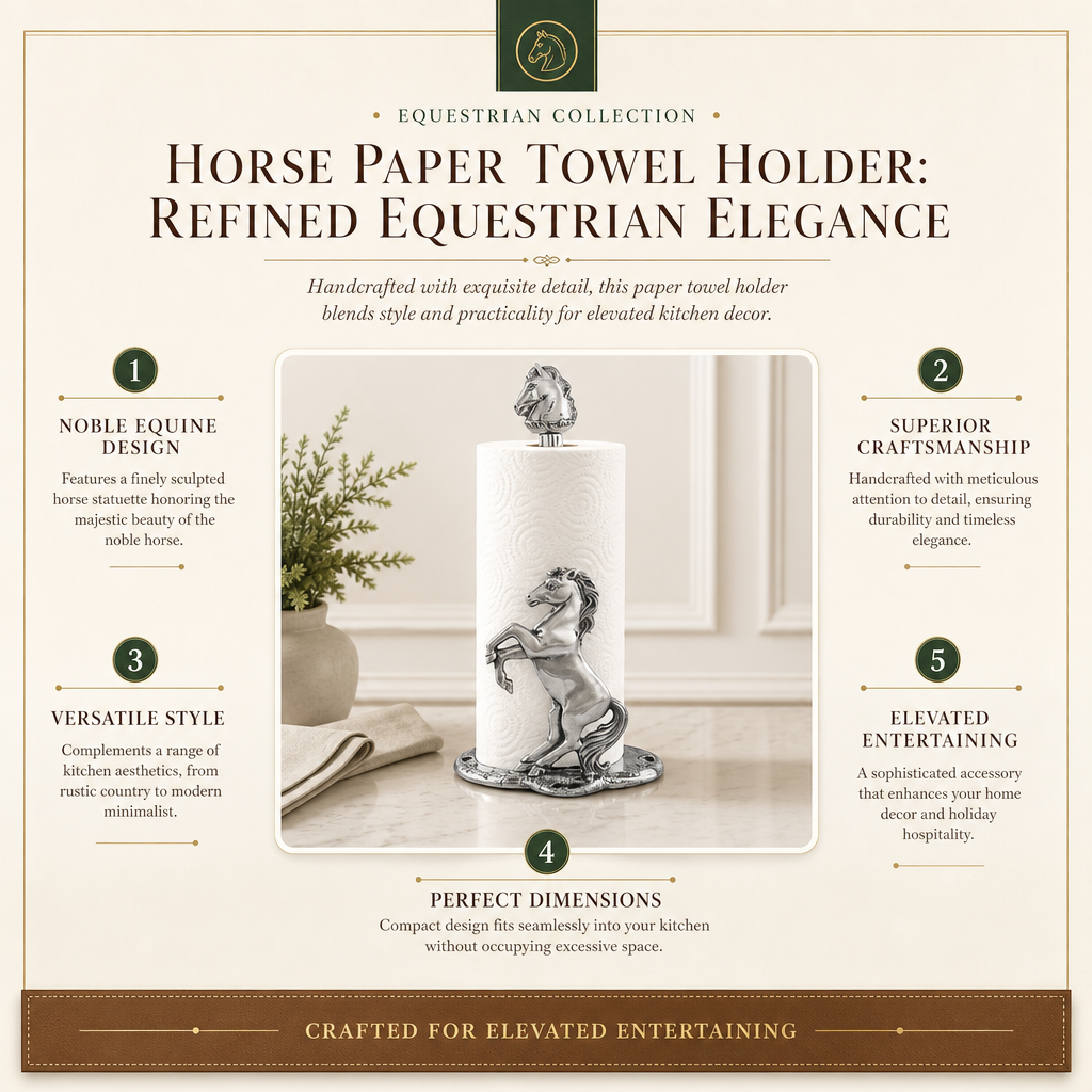 Horse Paper Towel Holder 1