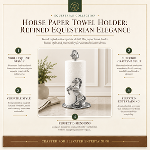Horse Paper Towel Holder 11