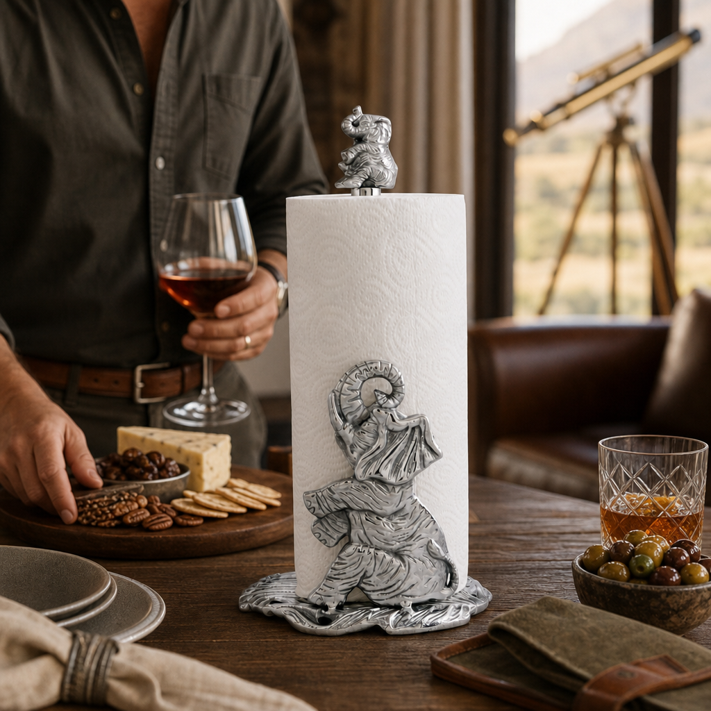 Elephant Paper Towel Holder 3