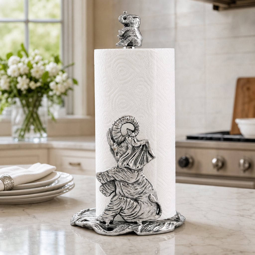 Elephant Paper Towel Holder 1