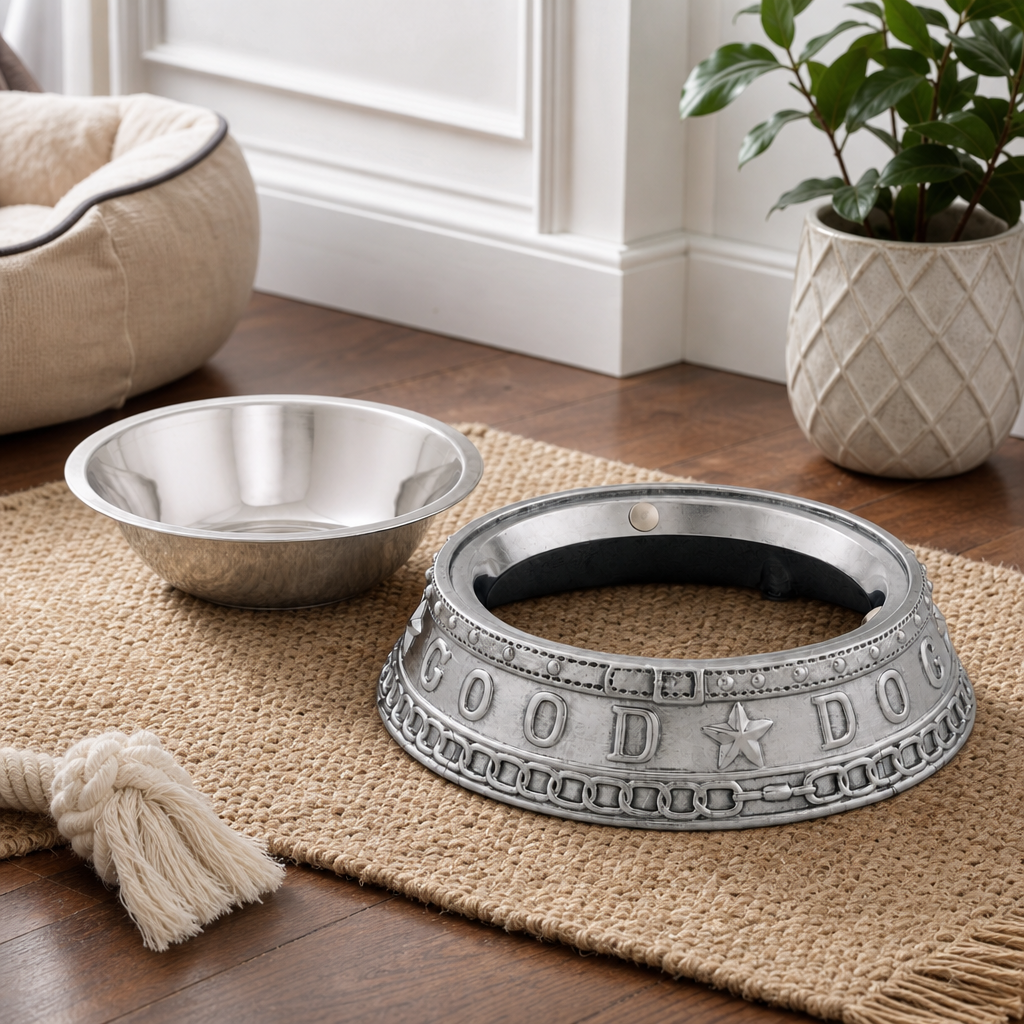 Dog Feeding Bowl Good Dog Crown 6