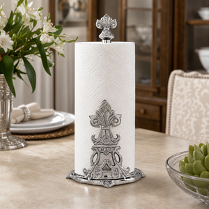 Fleur-De-Lis Paper Towel Holder 2
