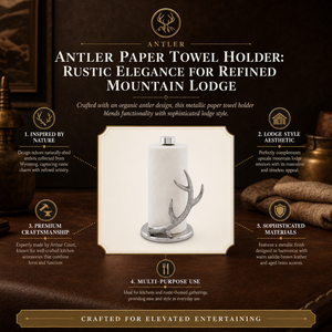Antler Paper Towel Holder 9