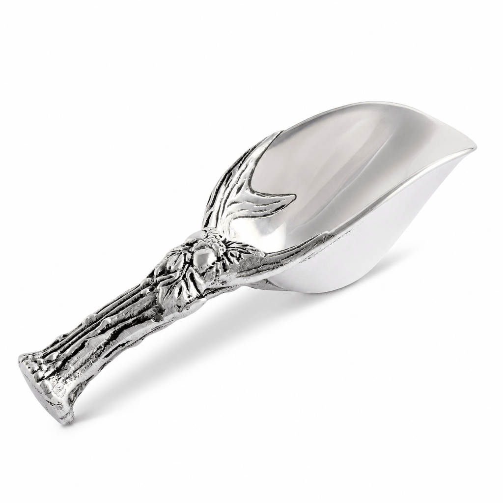 Antler and Oak Leaf Ice Scoop 1