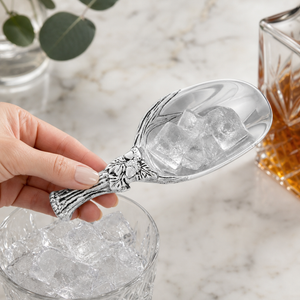 Antler and Oak Leaf Ice Scoop 10