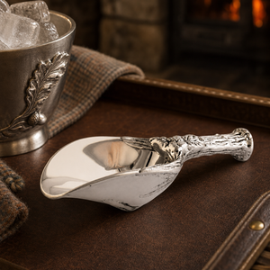 Antler and Oak Leaf Ice Scoop 8