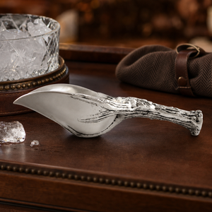 Antler and Oak Leaf Ice Scoop 9