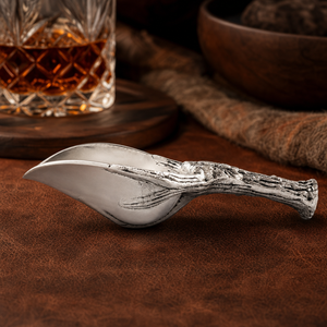 Antler and Oak Leaf Ice Scoop 5