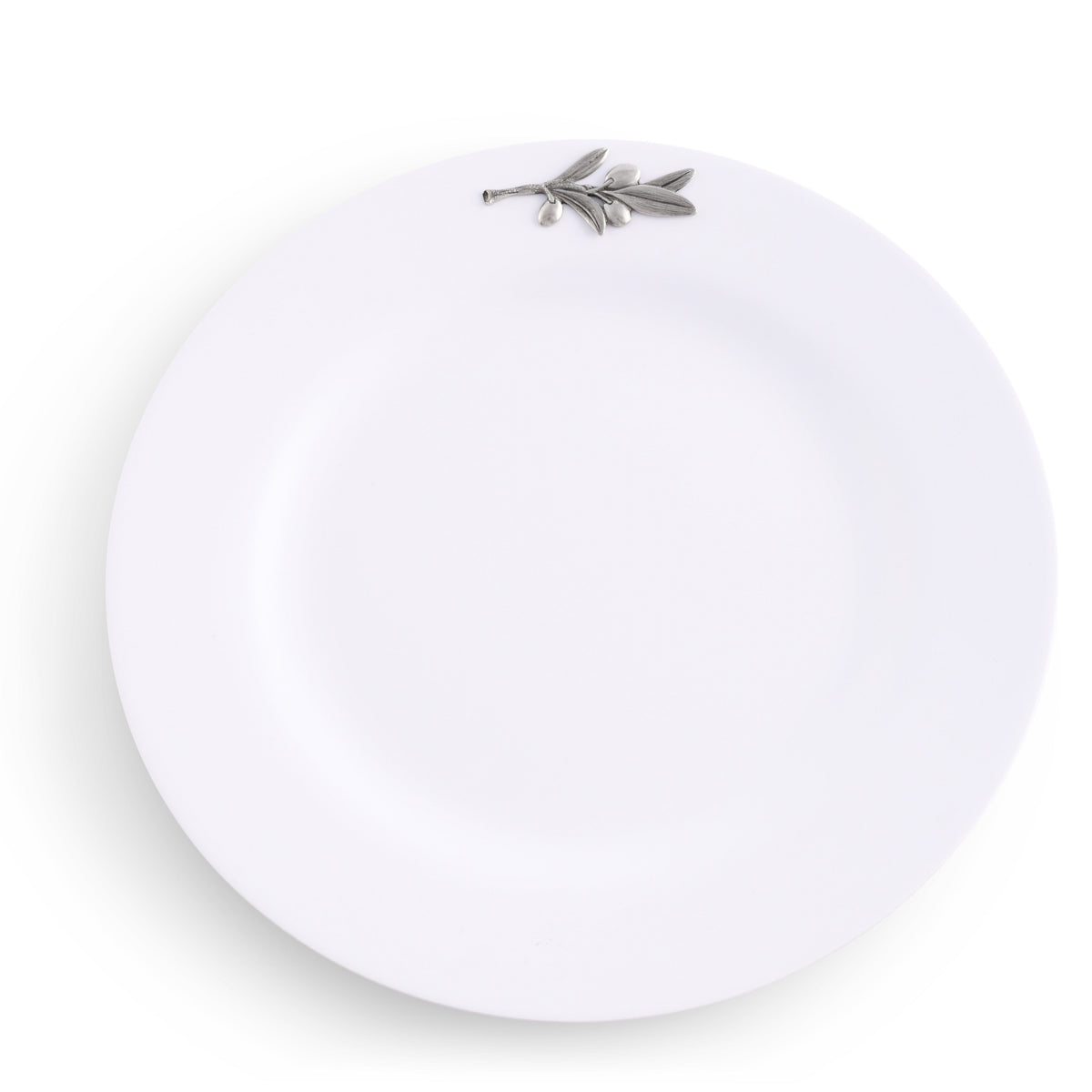 Olive Melamine Lunch Plates - Set of 4 12