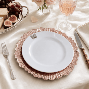 Butterfly Melamine Lunch Plates - Set of 4 16