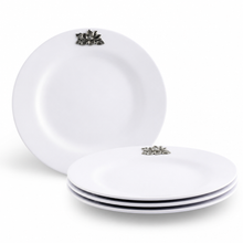 Magnolia Melamine Lunch Plates - Set of 4 1