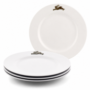 Bunny / Rabbit Melamine Lunch Plates - Set of 4 1