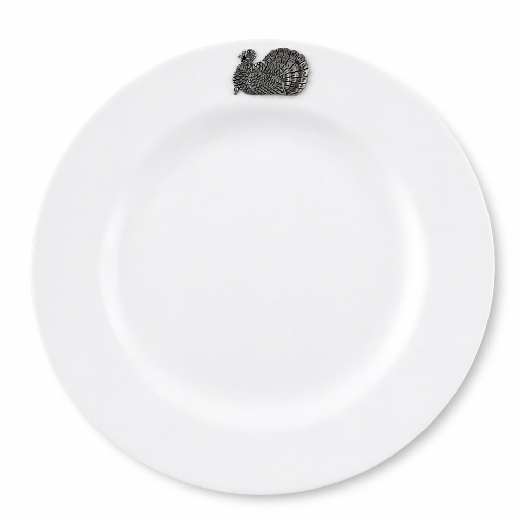 Turkey Melamine Lunch Plates - Set of 4 13