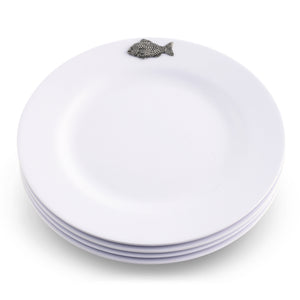 Fish Melamine Lunch Plates - Set of 4 13