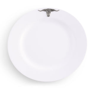 Longhorn Melamine Lunch Plates - Set of 4 14