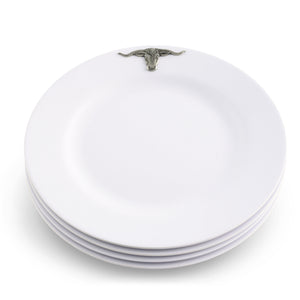 Longhorn Melamine Lunch Plates - Set of 4 15