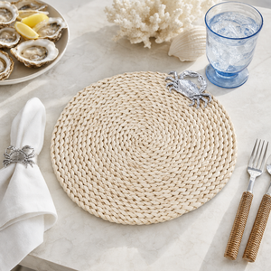 Crab Twisted Seagrass Placemats - set of 4 6