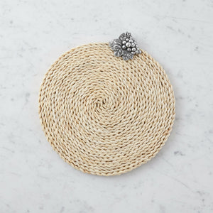 Grape Twisted Seagrass Placemats - set of 4 9