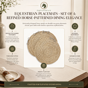 Equestrian Placemats - set of 4 12