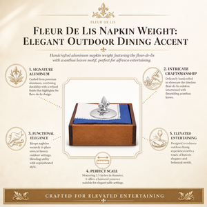 Fleur De Lis Napkin Weight 12