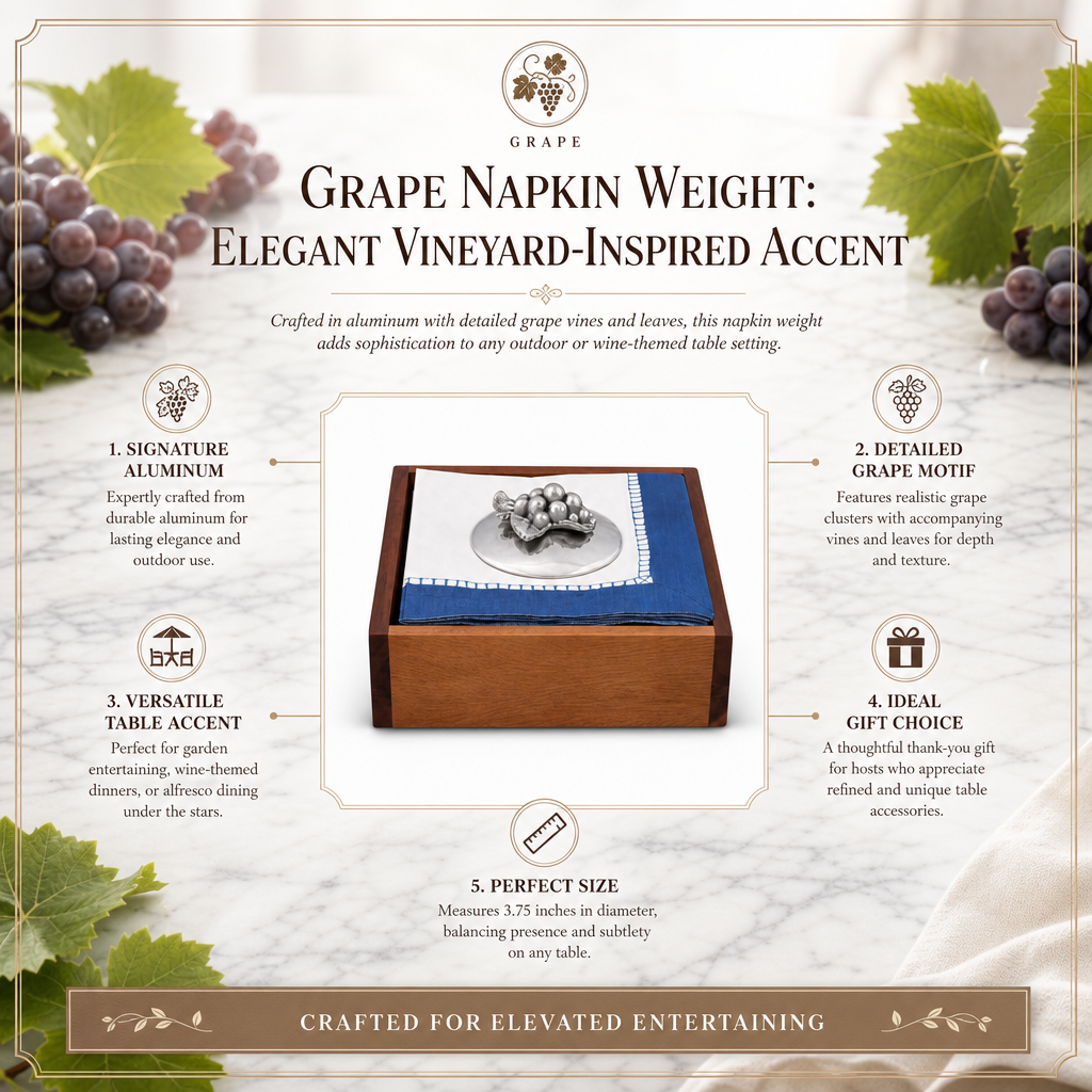 Grape Napkin Weight 9