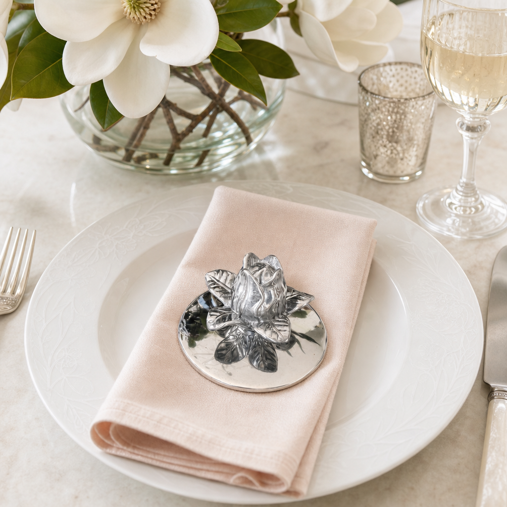 Magnolia Napkin Weight 7