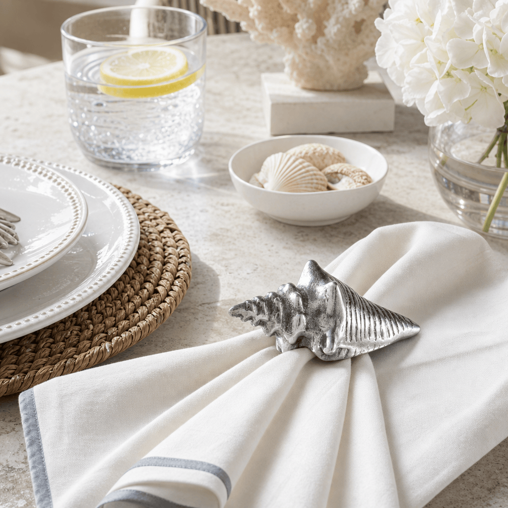 Arthur Court Sea and Shore Shell Napkin Weight