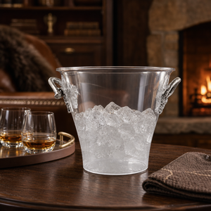 Antler Handle Acrylic Ice Bucket 8