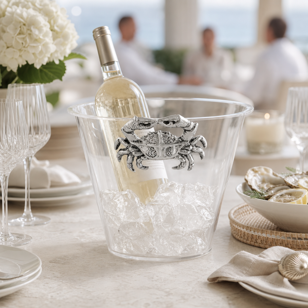 Crab Handle Acrylic Ice Bucket 5