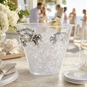 Crab Handle Acrylic Ice Bucket 6