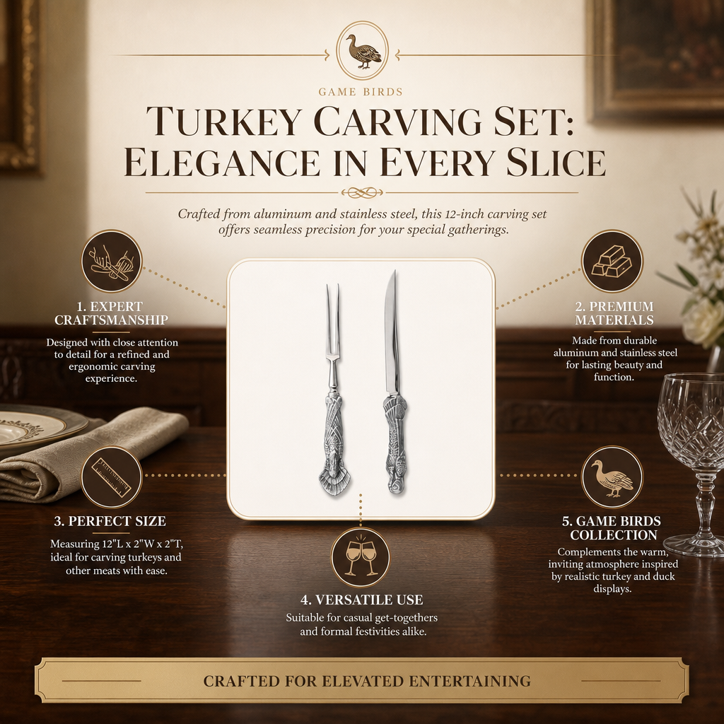 Turkey Carving Set: Elegance in Every Slice