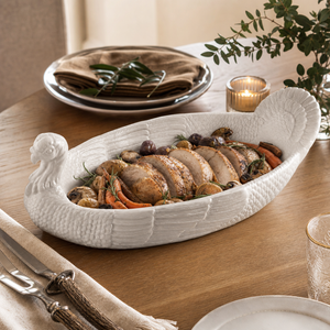 Stoneware Turkey Tray Large 7