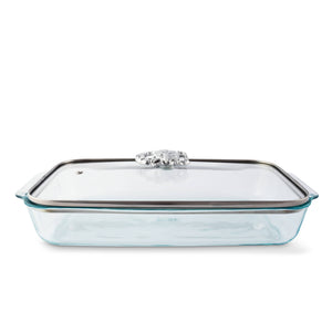 Crab Lid with Pyrex 3 quart Baking Dish 12