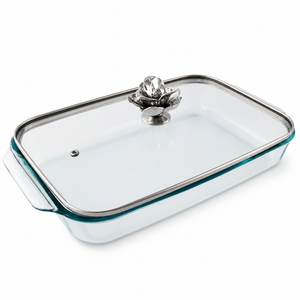 Magnolia Lid with Pyrex 3 quart Baking Dish 1