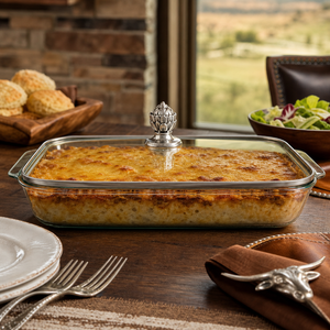Classic Lid with Pyrex 3 quart Baking Dish 6