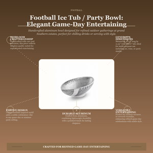 Football Ice Tub / Party Bowl 11