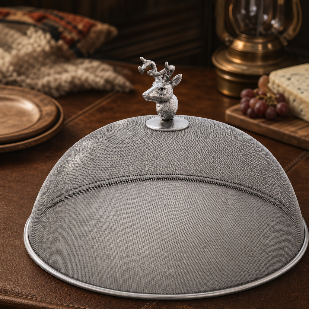 Elk Head Stainless Mesh Picnic Cover 3