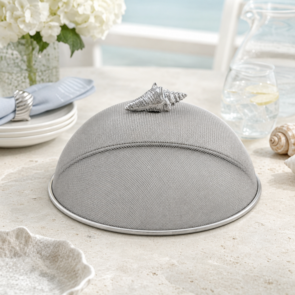 Conch Shell Stainless Mesh Picnic Cover 1