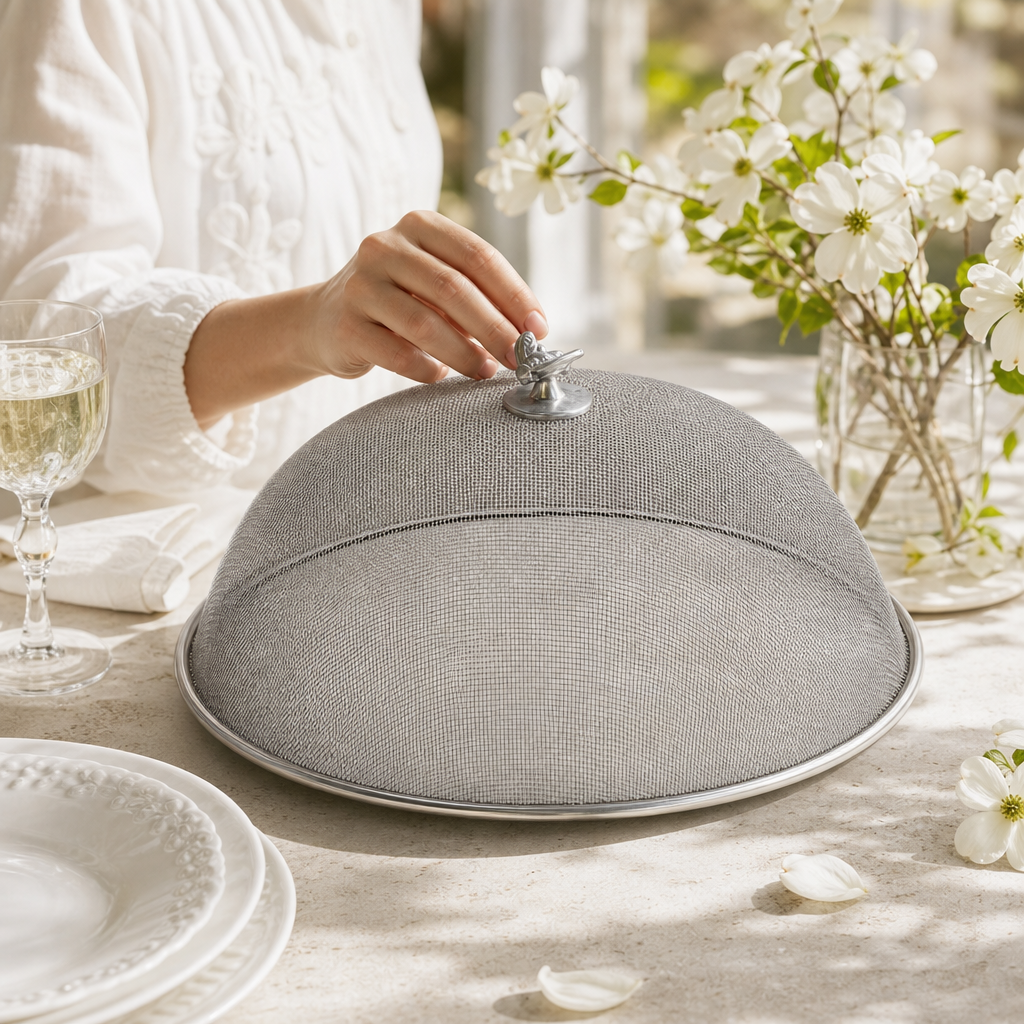Bee Stainless Mesh Picnic Cover 5