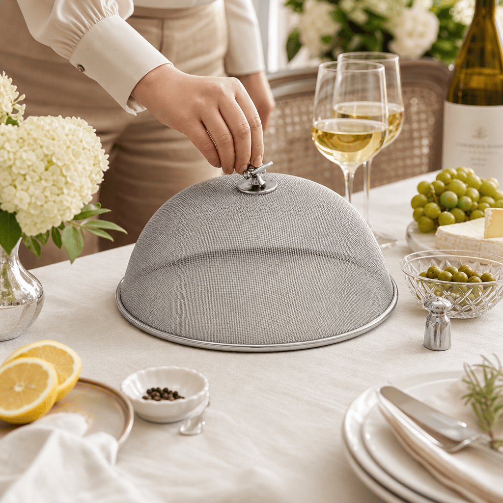 Bee Stainless Mesh Picnic Cover 9