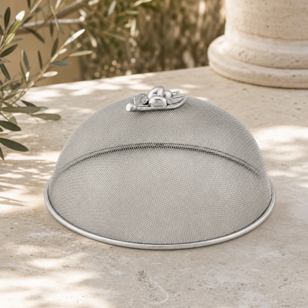 Olive Stainless Mesh Picnic Cover 2