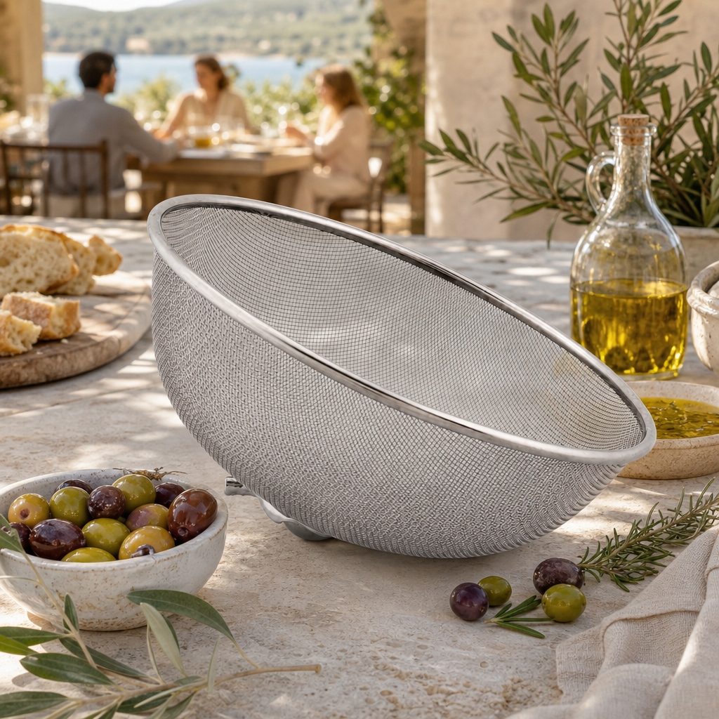 Olive Stainless Mesh Picnic Cover 6