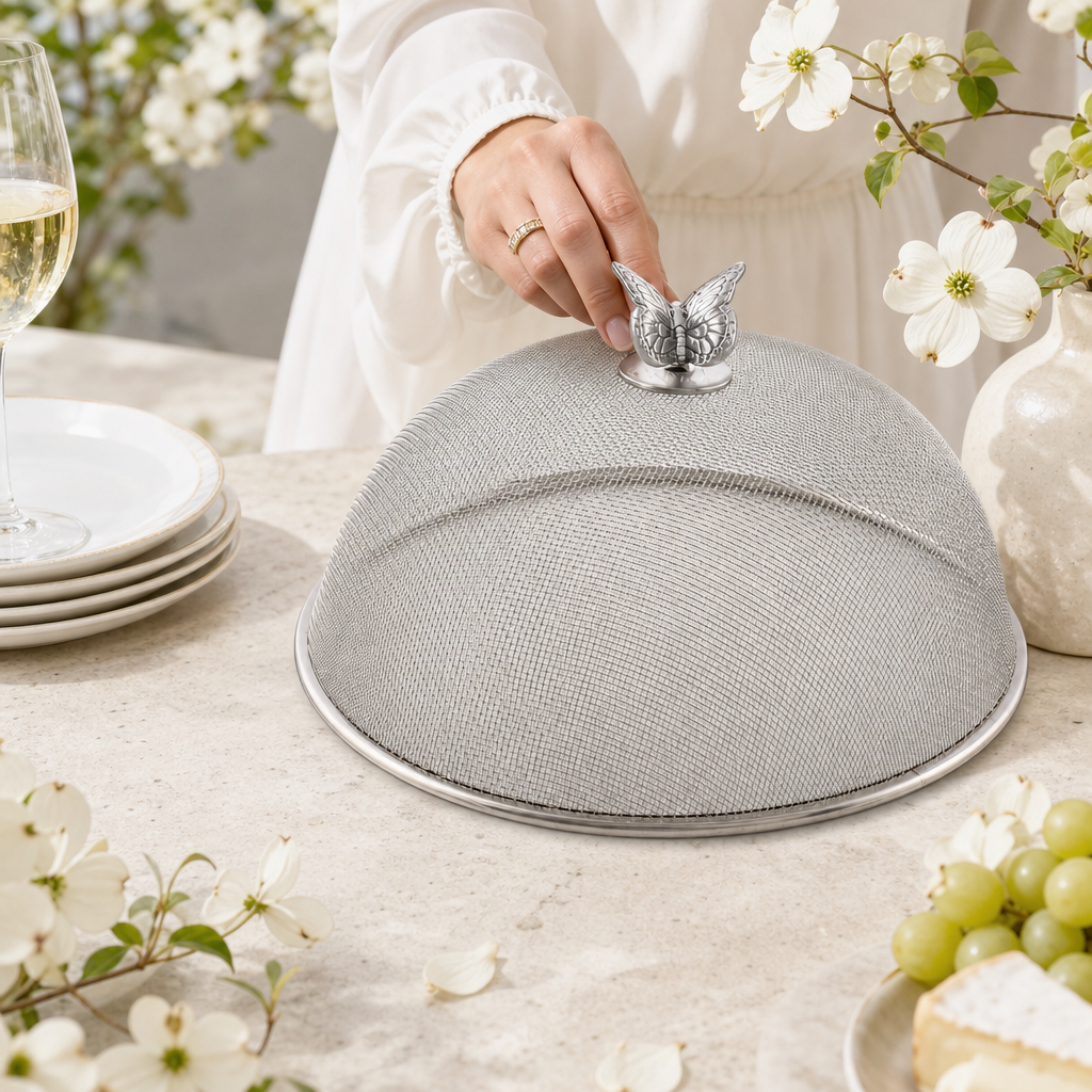 Butterfly Stainless Mesh Picnic Cover 4