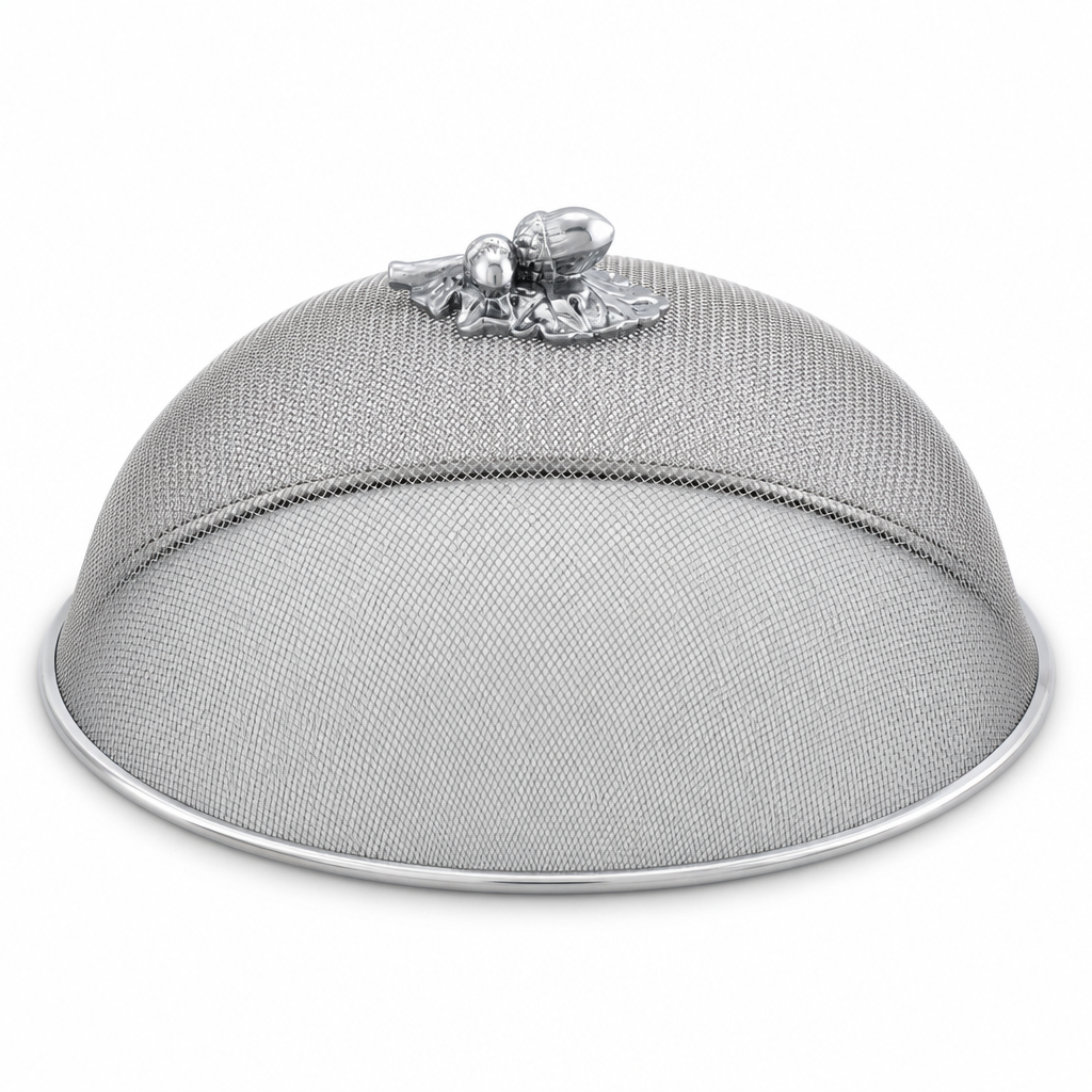 Oak Leaf / Acorn Stainless Mesh Picnic Cover 1