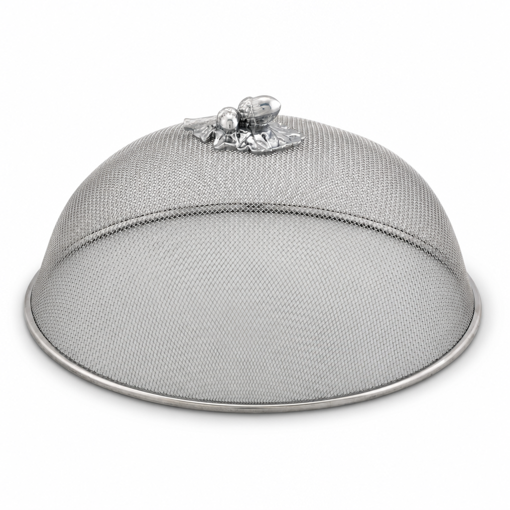 Oak Leaf / Acorn Stainless Mesh Picnic Cover 1