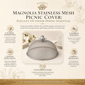 Magnolia Stainless Mesh Picnic Cover 10