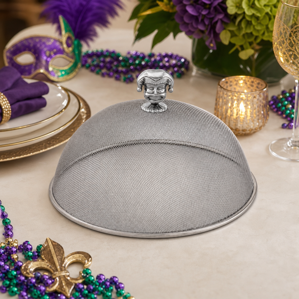 Mardi Gras Stainless Mesh Picnic Cover 3