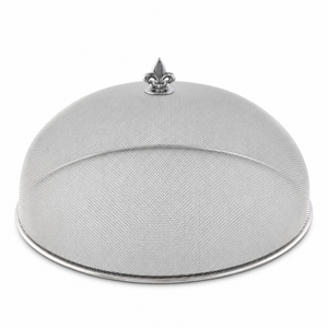 Fleur de Lis Stainless Mesh Picnic Cover 1