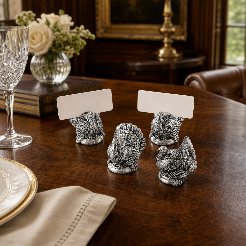 Turkey Placecard Holder (Set of 4) 3